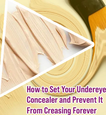 Best brush for setting under eye concealer