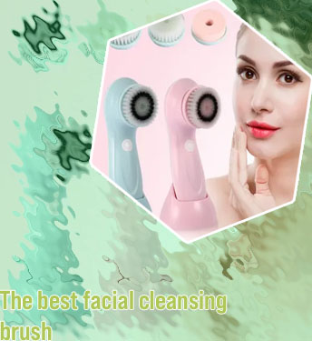Facial massage cleansing brush