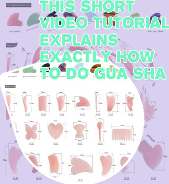 Green gua sha