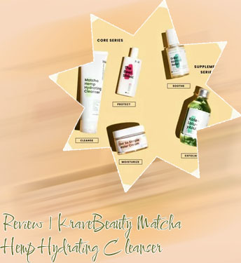 Matcha hemp hydrating cleanser